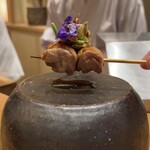 心伯 - 天城軍鶏もも肉  エルダーフラワー