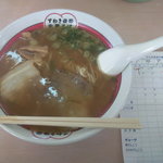 すわき後楽中華そば - 2010/02/05は半額デー　お代わり2杯いただきました。(^o^)/