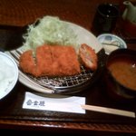 富金豚 - バラかつ定食（980円）