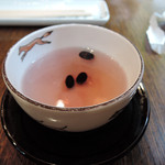 玄蕎麦 野中 - 黒豆茶