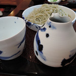 玄蕎麦 野中 - 辛味せいろ　ズームアップ