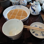 玄蕎麦 野中 - 辛味せいろ完食