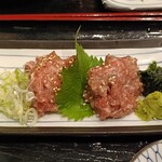 磯料理 元海 - ねぎとろ