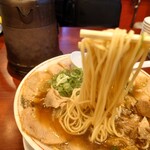 本家 第一旭 - ストレート麺　すすりがいあります⭕️