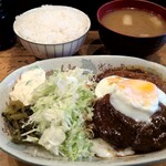 一佳 - ランチ煮込みハンバーグ大定食