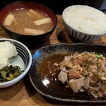 一佳 - ランチ蒸し鶏定食