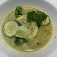 アル・ケッチァーノ  - 地魚の緑のジェノベーゼ　お野菜たっぷり！