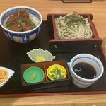 地魚と新潟和牛 壱勢 CoCoLo新潟店 - お蕎麦とタレカツ丼セット