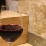 鶏炎 馬車道店 - グラス赤