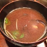 みかわ 是山居 - 浅利の赤出汁