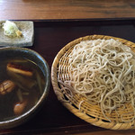 Soba Jiun - 上鴨汁蕎麦  大盛り  1300円