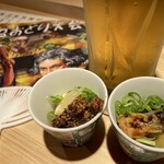 鰻と鶏 いしい - 付き出し