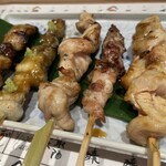 鰻と鶏 いしい - おまかせ串