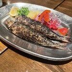 クリスチアノ - これが絶品の鰯の炭火焼き