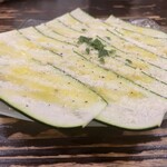 FIGO - ズッキーニのカルパッチョ