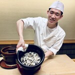 徳ㇵ本也 - 鱧の炊き込みご飯