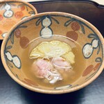 徳ㇵ本也 - 地鶏と賀茂茄子炊き合わせ