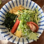 お食事処 やぶ - サラダそば