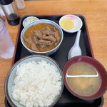 永井食堂 - もつ煮大定食　（もつ煮大、ご飯普通）