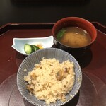角さん - ◆食事：アサリの炊き込みご飯