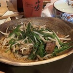 やきとり けいすけ - レバニラ炒め