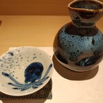 鮨 ひろ海 - 至を呑んだ徳利とお猪口