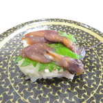 はま寿司 - 料理写真:福井県水揚げ 漬けほたるいか 110円