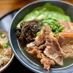 幸ちゃんそば - 幸そばセット1,000円