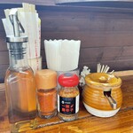 幸ちゃんそば - 卓上選手達