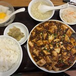 麒麟楼 - 本日の定食　陳マーボー定食　1090円