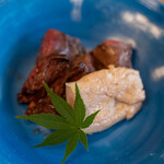 よし町 - 2025.8 奥久慈しゃも炭火焼き（ささみ ハツ 砂肝）