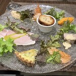 キャトルラパン - 前菜盛合せ