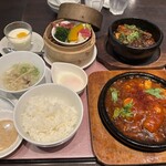 上海常 - 料理写真:上海セットの全貌(#^.^#)
