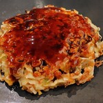 KUU SOU YA - 「お好み焼き　すじこん（国産牛すじ）」（1,180円）