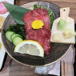 酒肴旬芯つしま - 馬刺し