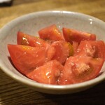 にほん酒と肴 酔音 - 冷やしフルーツトマト　660円