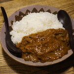 にほん酒と肴 酔音 - イワシカレー　　990円