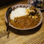 にほん酒と肴 酔音 - イワシカレー　　990円