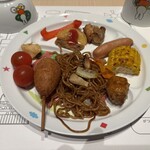 ライブキッチン COOKA - 子供向けブュッフェ取り分け例