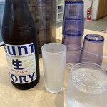 山里 - 瓶ビールと芋（黒霧島）ロック