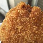 肉のすずき - 肉のメンチカツ
                                ジューシーで美味しかった！