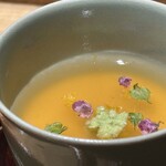 炭焼 おかげさん - 高坂鶏と鰹出汁の茶碗蒸し