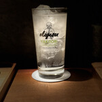 炭焼 おかげさん - 三岳ソーダ割り