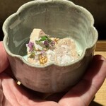 炭焼 おかげさん - 高坂鶏白肝刺し