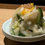 炭焼 おかげさん - 自家製浅漬け