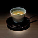 炭焼 おかげさん - 高坂鶏と鰹出汁の茶碗蒸し