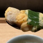 炭焼 おかげさん - 高坂鶏と鰹出汁の茶碗蒸し