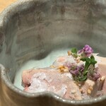 炭焼 おかげさん - 高坂鶏白肝刺し