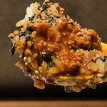 炭焼 おかげさん - 鶏そぼろ丼