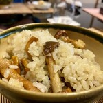 よし町 - 茸ご飯